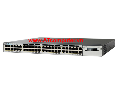 Cisco WS-C3750X-48PF-L Catalyst 3750X 48 Port Full PoE LAN Base