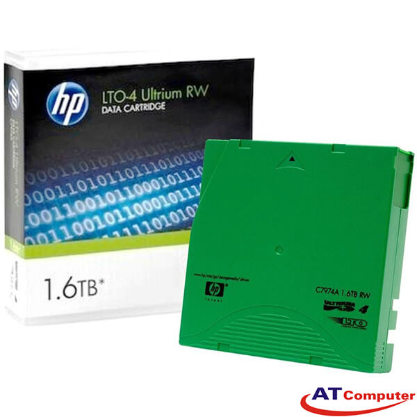 HP Ultrium LTO-4 800GB, 1.6TB Data Cartridge, Part: C7974A