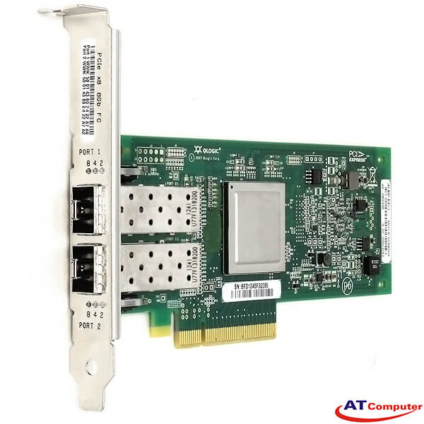 IBM QLogic iSCSI Dual Port PCIe Host Bus Adapter HBA, Part: 42C1770