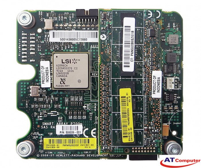HP Smart Array P700m 256MB 4-ports Ext PCIe x8 SAS Controller, Part: 507925-B21