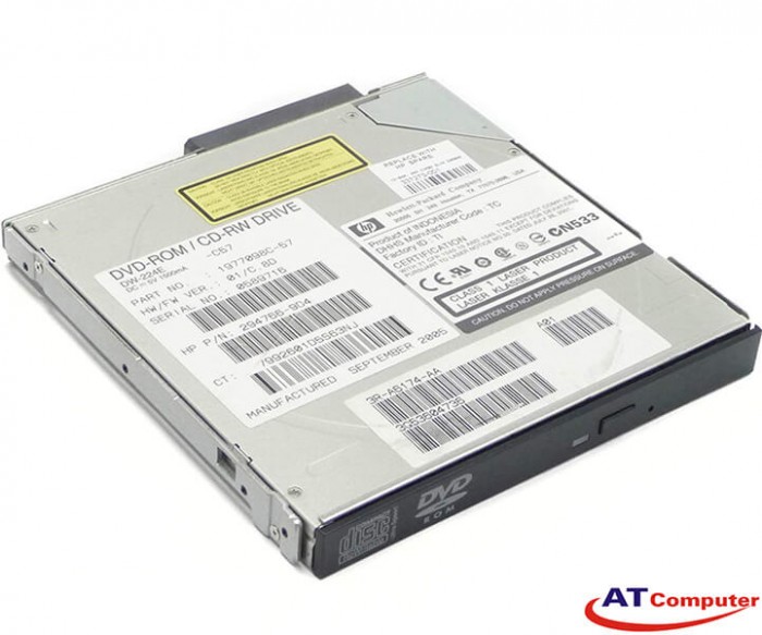 HP CPQ Slimline DVD-ROM (8x/24x) Option Kit. Part: 264007-B21