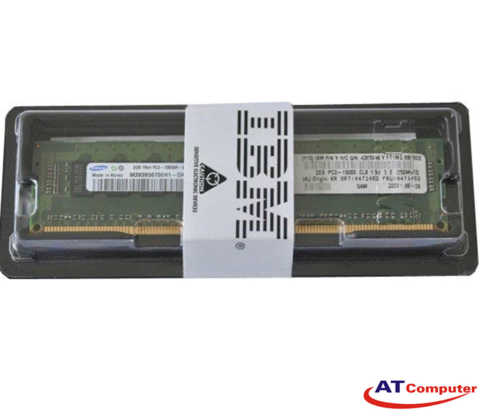 RAM IBM 2GB DDR3-1333Mhz PC3-10600 Single Rank CL9 ECC. Part: 44T1481