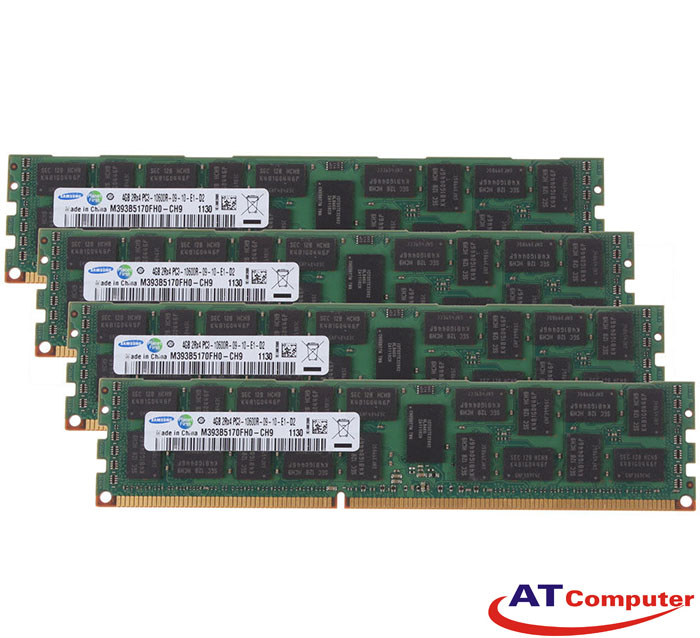 RAM FUJITSU 16GB DDR3-1333Mhz PC3-10600 (4X4GB) ECC. Part: S26361-F4003-L644