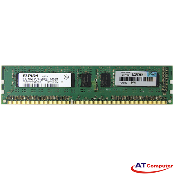 RAM FUJITSU 2GB DDR3-1600Mhz PC3-12800 1RX8 ECC. Part: S26361-F3719-L513