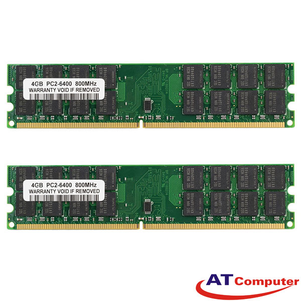 RAM FUJITSU 4GB DDR2-800Mhz PC2-6400 (2X2GB) RG ECC. Part: S26361-F3550-L512