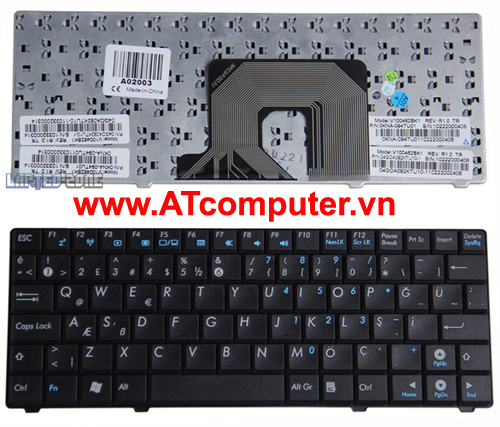 Bàn phím Asus EEE PC S101 Series. Part: MP-08F43US-5282, V100462BK1