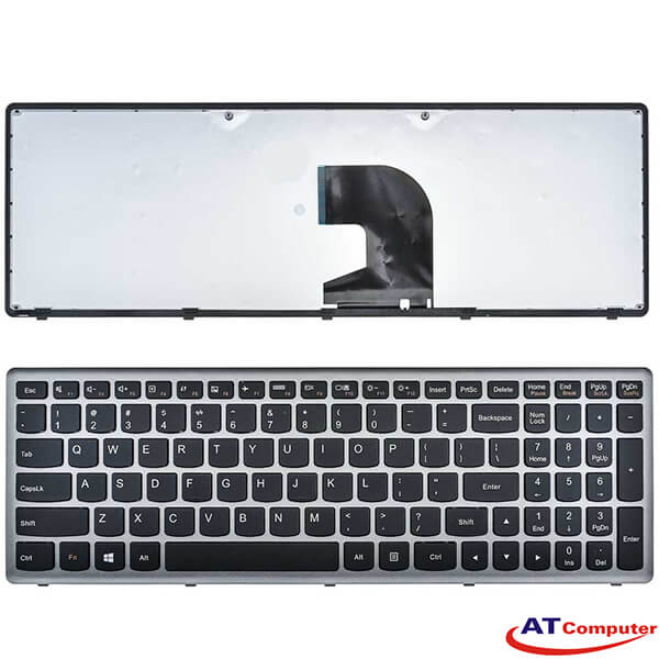Bàn phím IBM Ideapad P500, Z500, Z500A, Z500G, Z500 Series. Part: 25206417, PK130SY1D00, 9Z.N8RSC.301, 25-206237, 9Z.N8RSC.401, NSK-BF4SC, T6F1-US, 25206237, PK130SY1F00