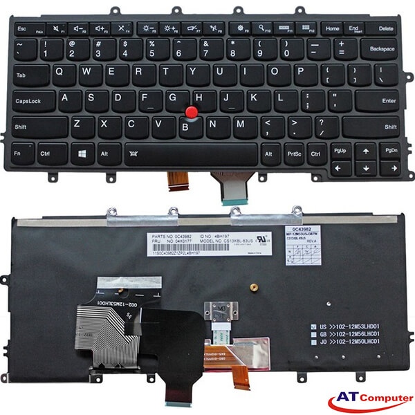 Bàn phím IBM ThinkPad X240, X240S, X240i Series. Part: 04Y0900
