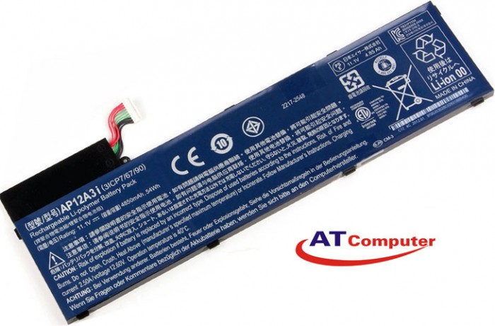 PIN ACER Aspire M3, M3-581. 6Cell, Oem, Part: 3ICP7/67/90, BT.00304.011, KT.00303.002