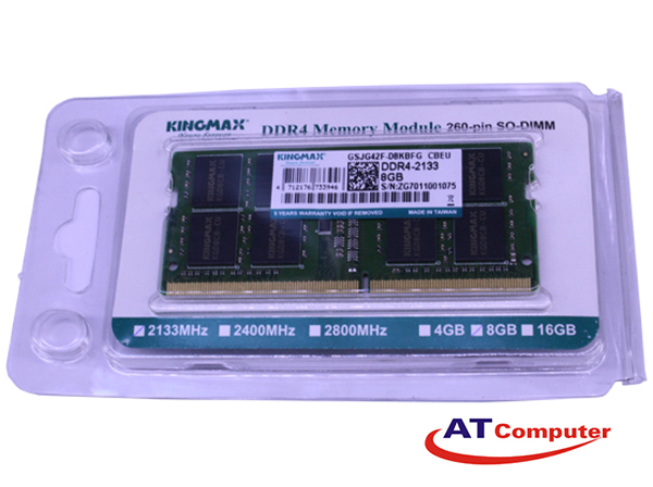 RAM KINGMAX 8GB DDR4 2400Mhz