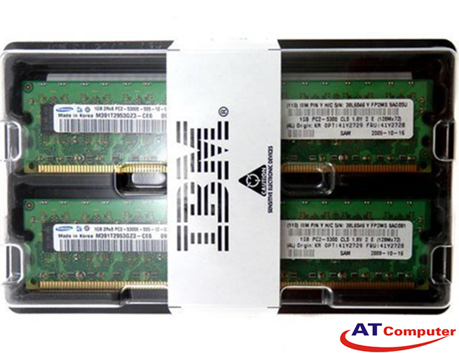 RAM IBM 4GB DDR2-533Mhz PC2-4200 (2x2GB) CL5 VLP ECC. Part: 40U6416