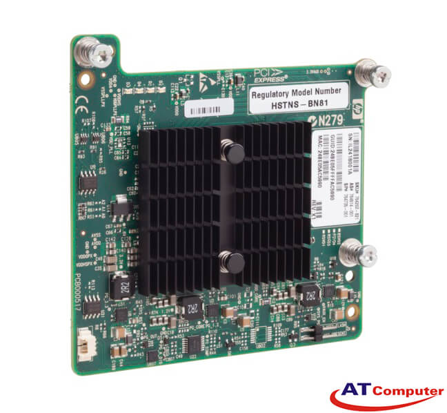 HP InfiniBand FDR/Ethernet 10Gb/40Gb Dual Port 544+M Adapter. Part: 764283-B21