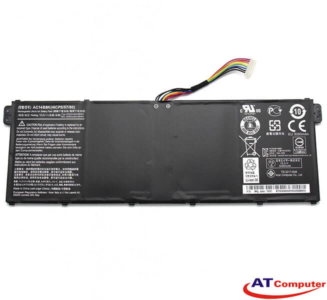 Pin Acer Aspire 7 A715-72G, A717-72G, 4Cell, Oem, Part: AC14B8K