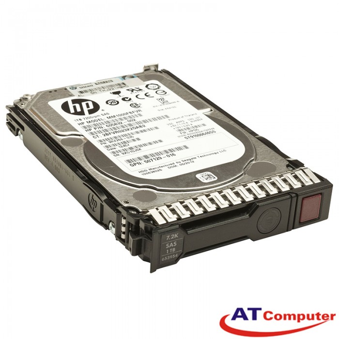 HP 1TB SAS 7.2K 6Gbps SFF 2.5. Part: 652749-B21