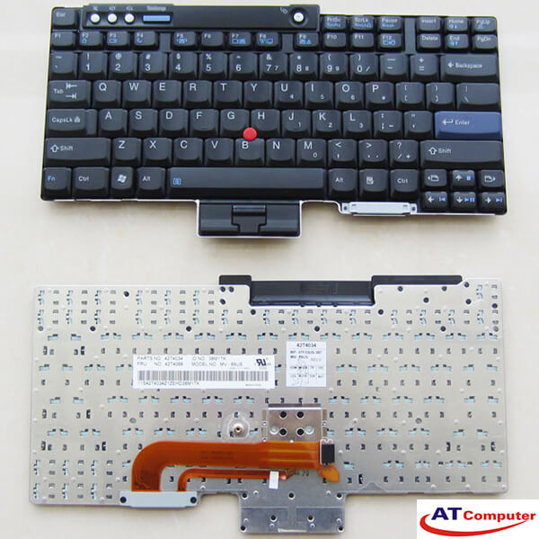 Bàn phím IBM ThinkPad W500, W700. Part: 42T4002, 42T3970